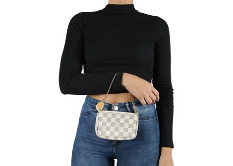 louis vuitton mini pochette white